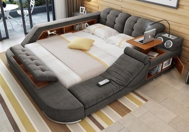 Azijos rinkose parduoti ten buvo neįprastas daugiafunkcinis modulinė nuostabus lova