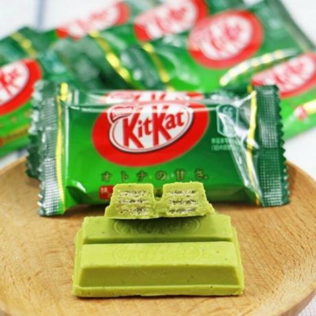 Spėjimas gali būti žalia "Kit Kat su kokiu skoniu? Populiariausios nuotraukos / Foto: wenzhousupermercados.com