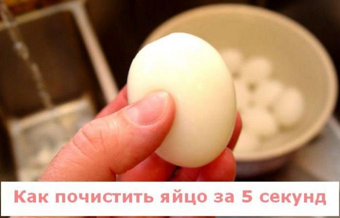 Greičiau niekur: Kaip nulupti kiaušinį virti 5 sekundes