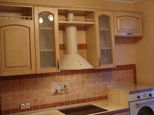 Virtuvės išdėstymas serijos p 44T namuose
