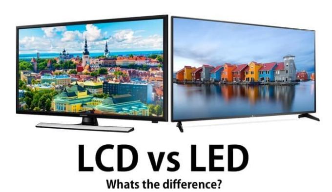 Skirtingų LED televizoriai ir LCD?