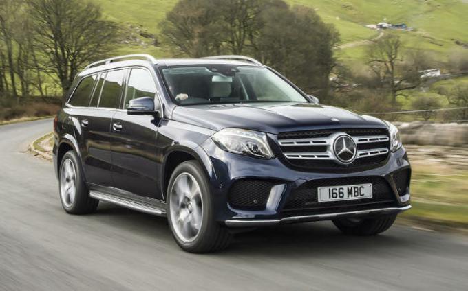 Dėl kai kurių crossover "Mercedes-Benz" GLS 2018 gali būti problemų su Galiniai stabdžiai. | Nuotrauka: autocar.co.uk.