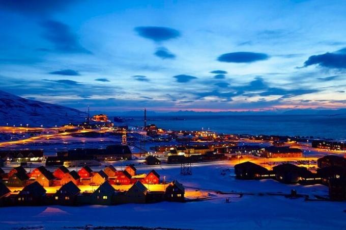 Longjyras - šiauriausias miestas pasaulyje (Norvegija).