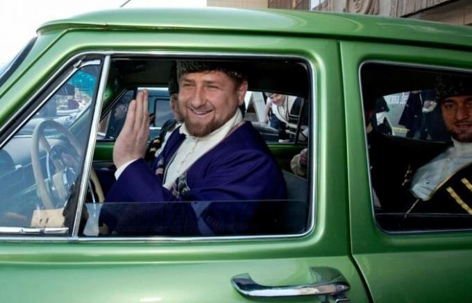 Ramzanas Kadyrovas mašina.