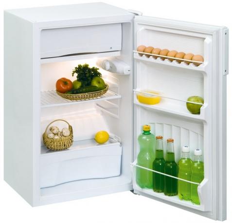 Mažo šaldytuvo gali pakakti vienam ar dviem žmonėms.