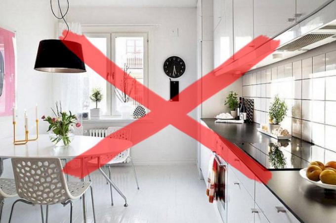 7 dažniausios klaidos į virtuvę dizainas