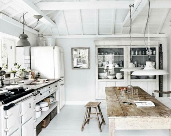 Skandinaviško stiliaus virtuvė (45 nuotraukos): virtuvės-svetainės vidaus apdaila, dizaino idėjos, vaizdo įrašai ir nuotraukos