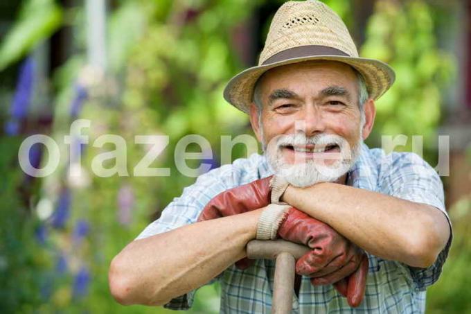 laimingas sodininkas