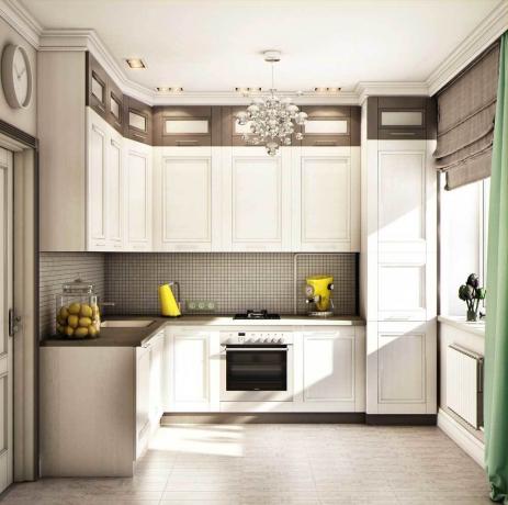 Balta virtuvė su patina (48 nuotraukos): virtuvės kambaryje savo rankomis kuriame lengvą klasiką su auksine, sidabrine patina, instrukcijas, nuotraukų ir vaizdo įrašų pamokas