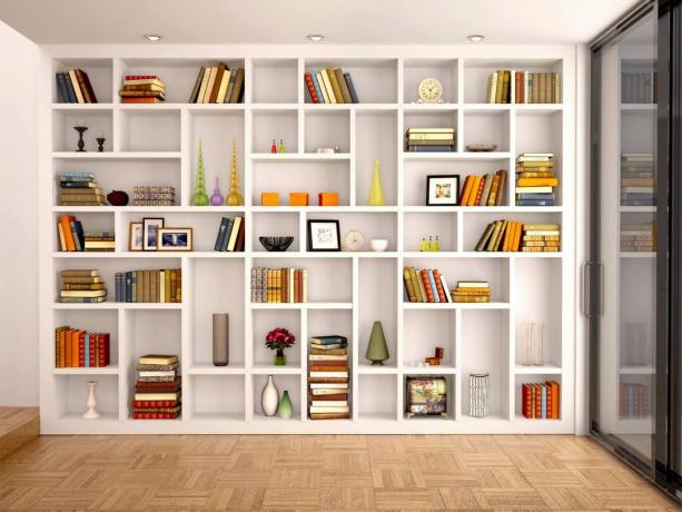 5 neįprastos idėjos, kur laikyti knygas mažame bute
