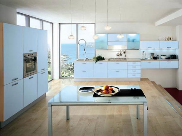 modernios virtuvės
