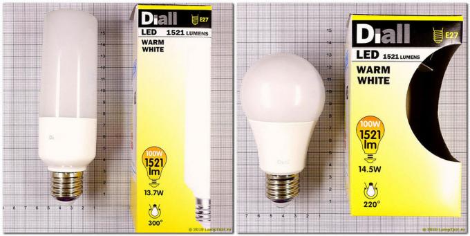Naujas LED lempos Diall