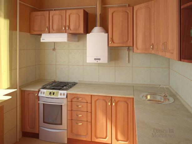 Virtuvės dizainas Brežnevkoje (36 nuotraukos)