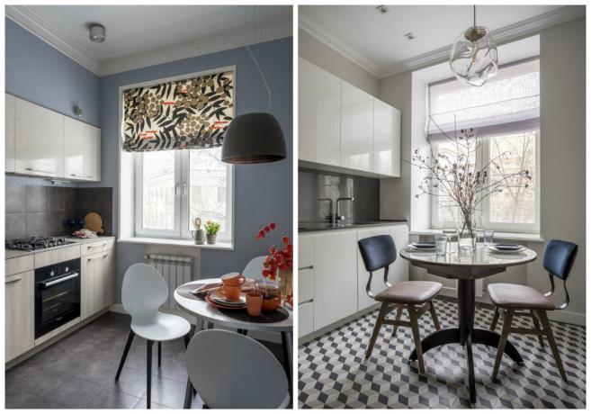 Virtuvės standartiniuose apartamentuose 10 sėkmingų dizaino idėjos