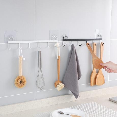 Kaip laikyti rankšluosčius virtuvėje: 5 būdai