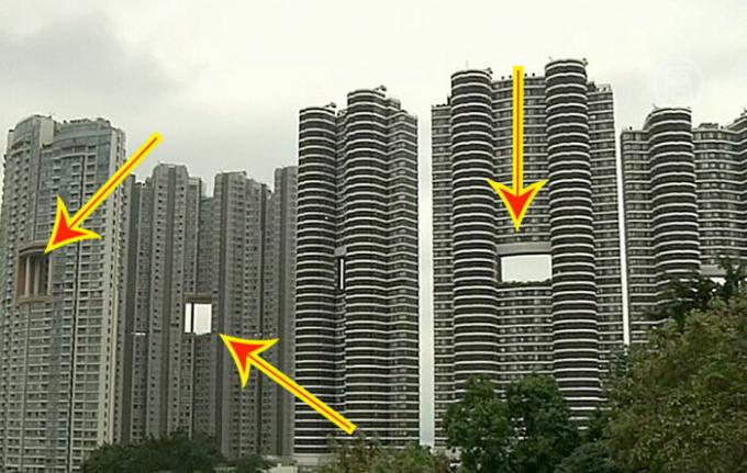 Kodėl pastatytas Honkongo "kiauras" dangoraižių