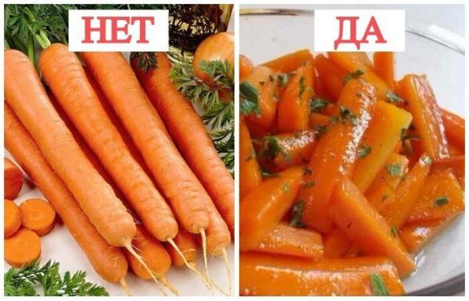 Virtos morkos yra gerai žaliavos.