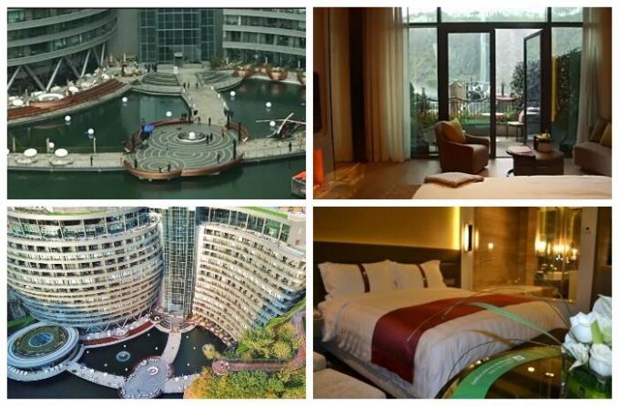 Požeminis viešbučio kompleksas Songjiang InterContinental yra kur pailsėti.