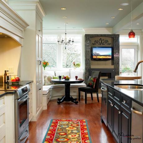 Valgomojo zonos virtuvei (38 nuotraukos): vaizdo instrukcijos, kaip dekoruoti kampinį mažą kambarį su virtuvės kampu ir „pasidaryk pats“ baldais, nuotrauka, kaina